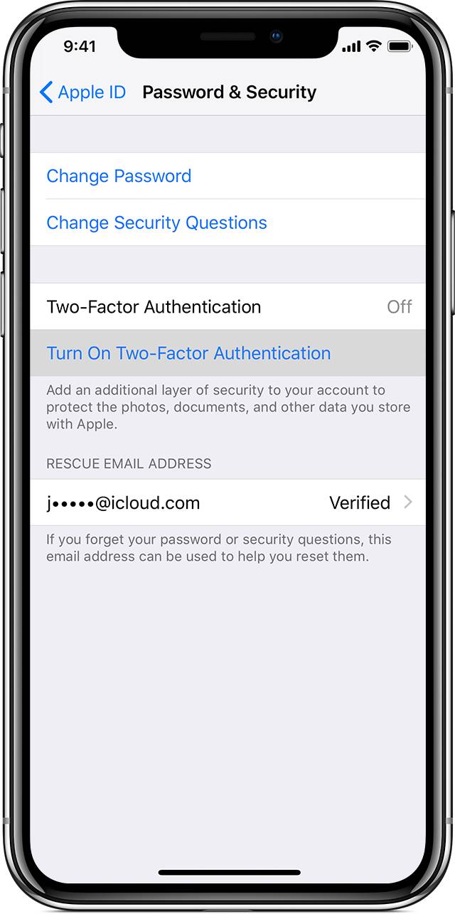 Check if two-factor auth set up for macos version