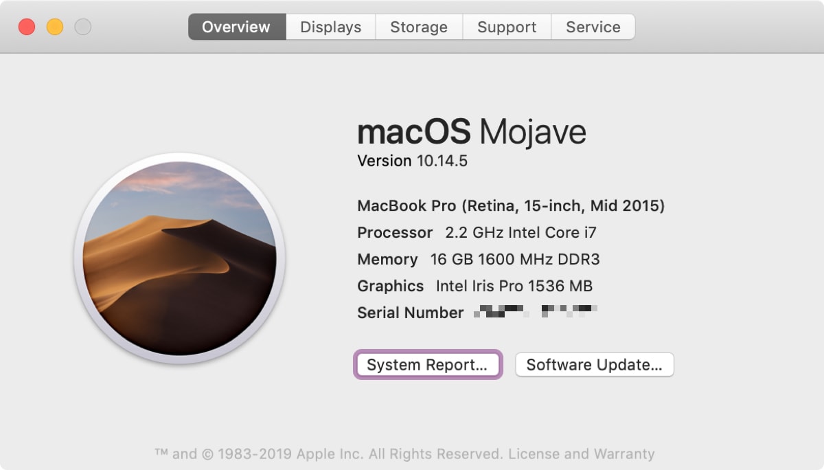 Mac does not have enough space for mojave ca